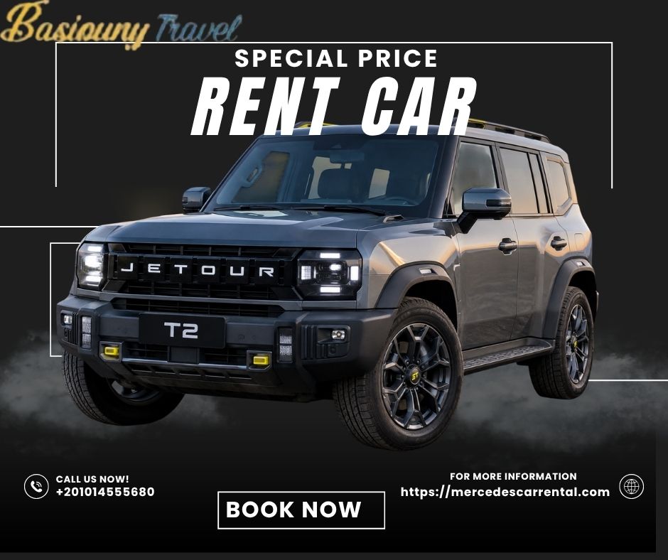 Rent Cars: Premium Business Transfers: Jetour T2 SUV from Cairo Airport to Factories
