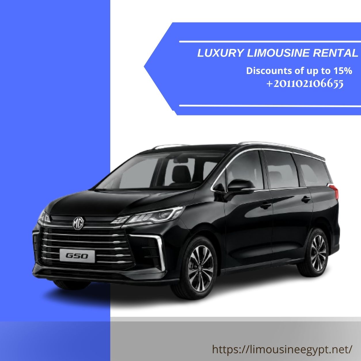 ???? MG G50 for Rent with Driver | Mohandessin → Marassi | Premium Group Transfer