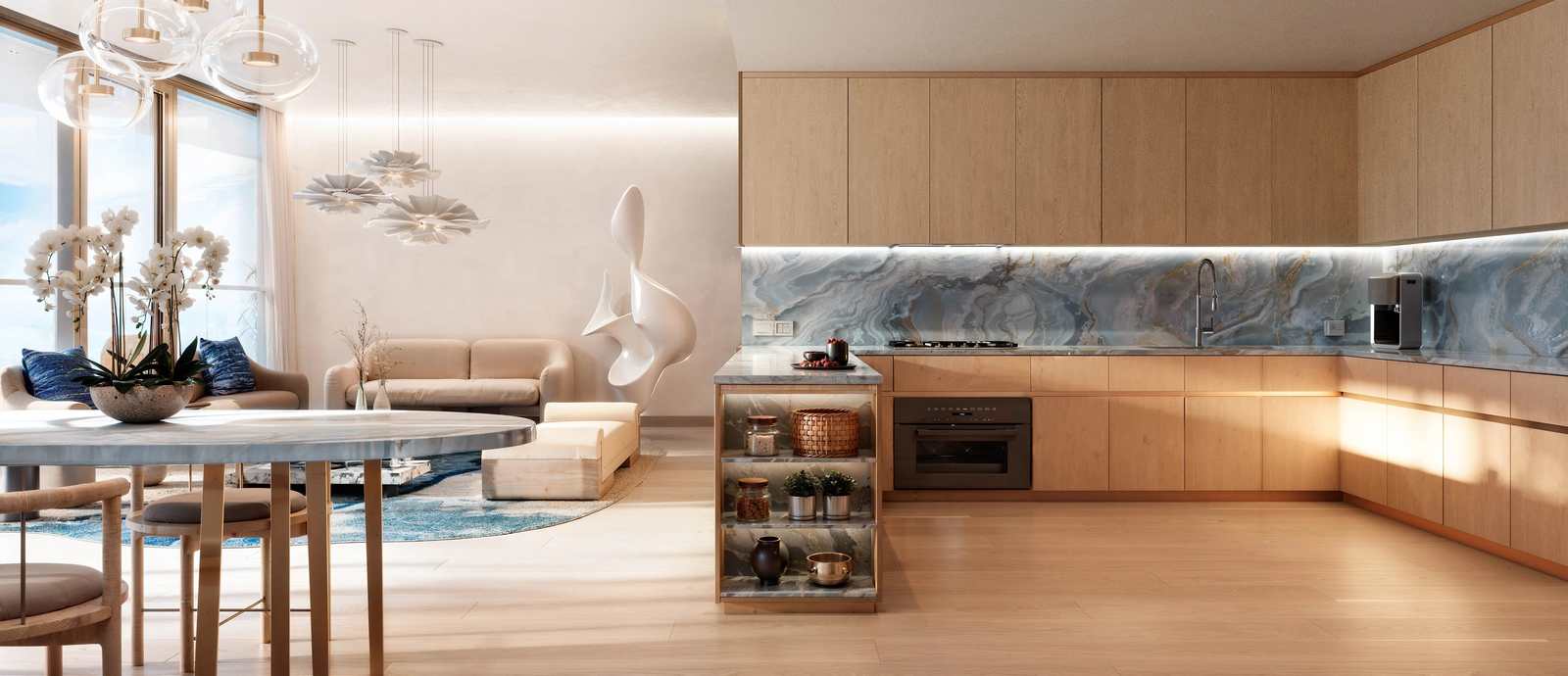 Isla Private Residences is a waterfront residential development by Chaimaa Holding on | 1BR 75 m2 Isla Private Residences is a waterfront residential development by Chaimaa Holding on | 1BR 75 m2