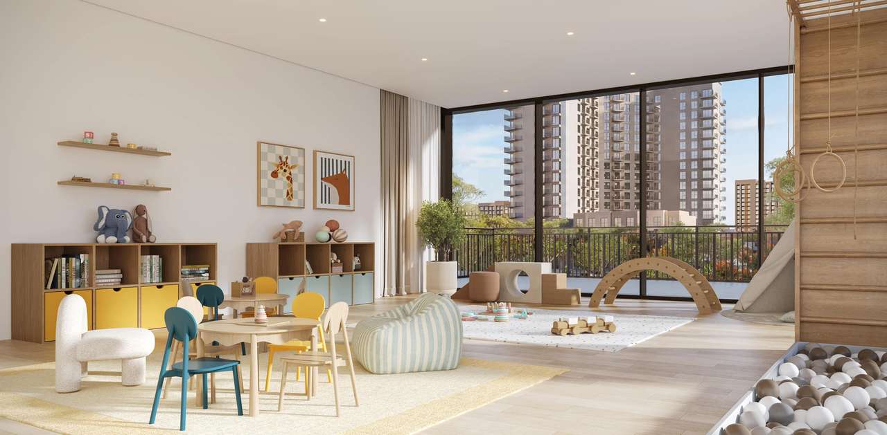 Belmont by Nshama: contemporary property in Town Square Dubai | 1BR 61 m2