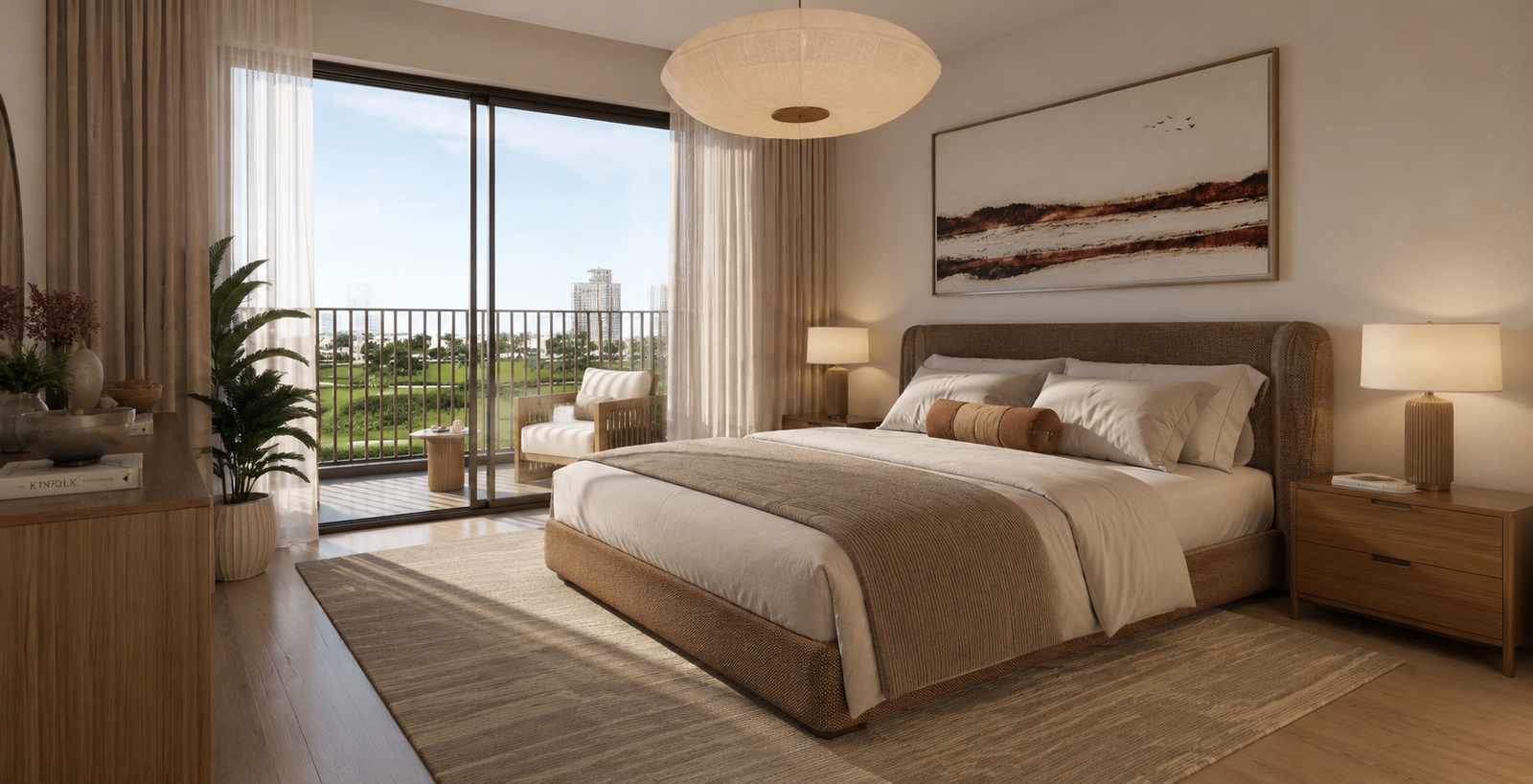 Golf Trails in Emaar South: golf-side apartments with extensive amenities and | 2BR 102 m2