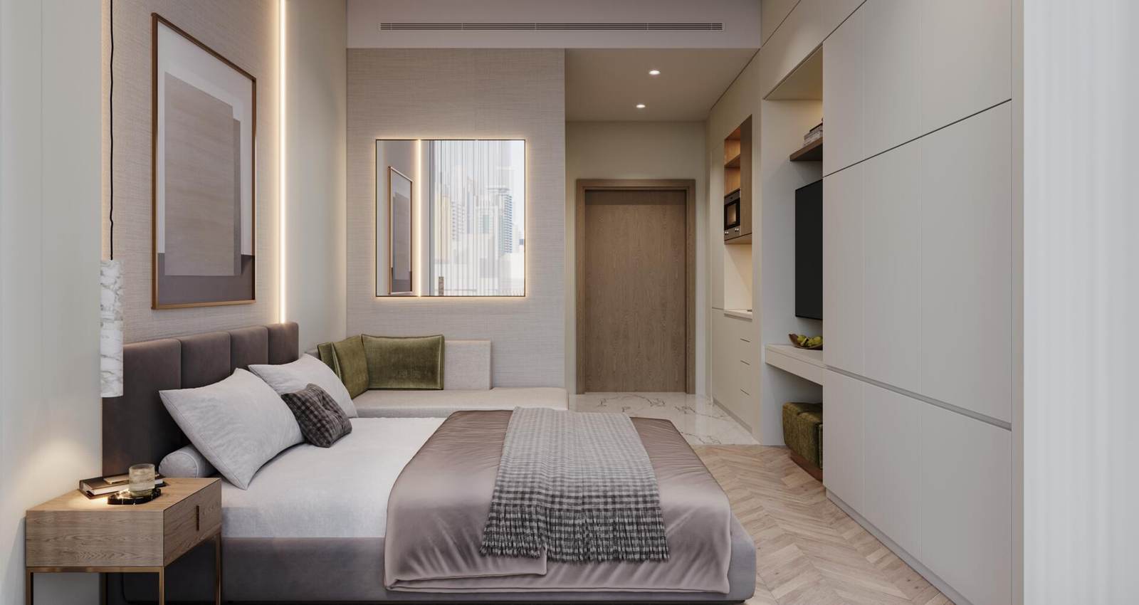 Elmora: premium apartments in Jumeirah Garden City near central Dubai | 2BR 60 m2
