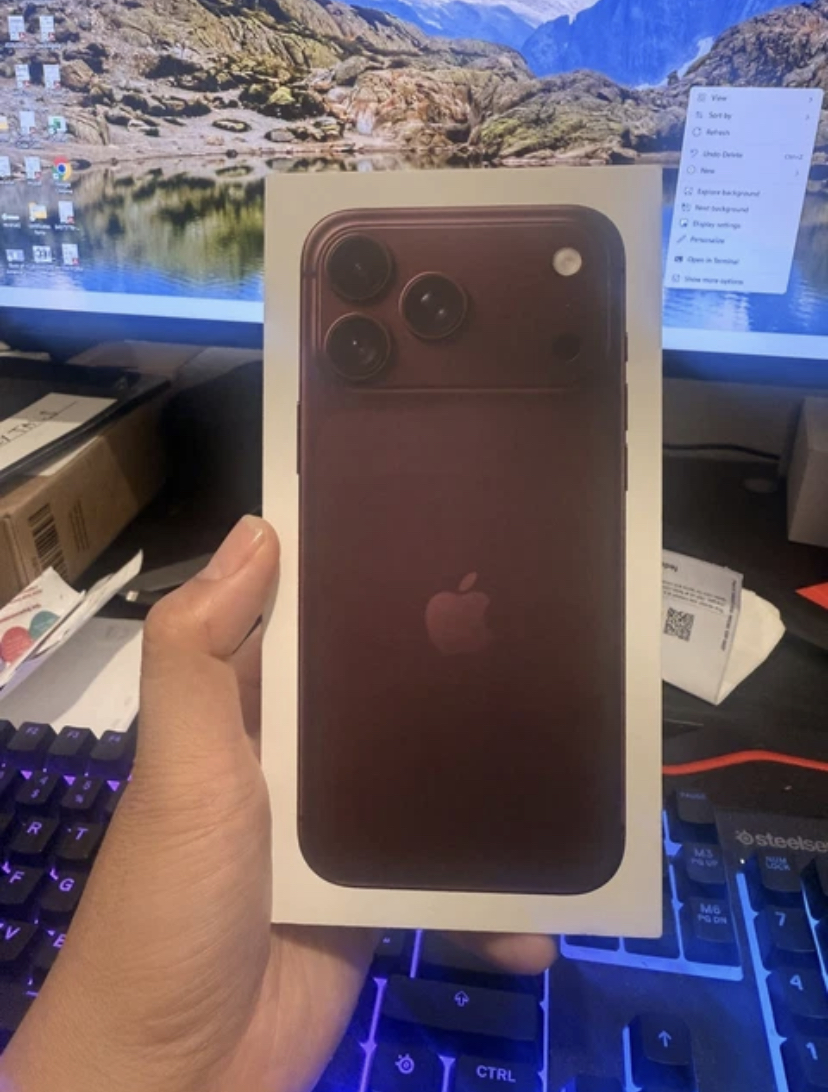 New Original Apple Iphone 18 Pro Max 512GB Physical Sim Unlocked + Warranty.