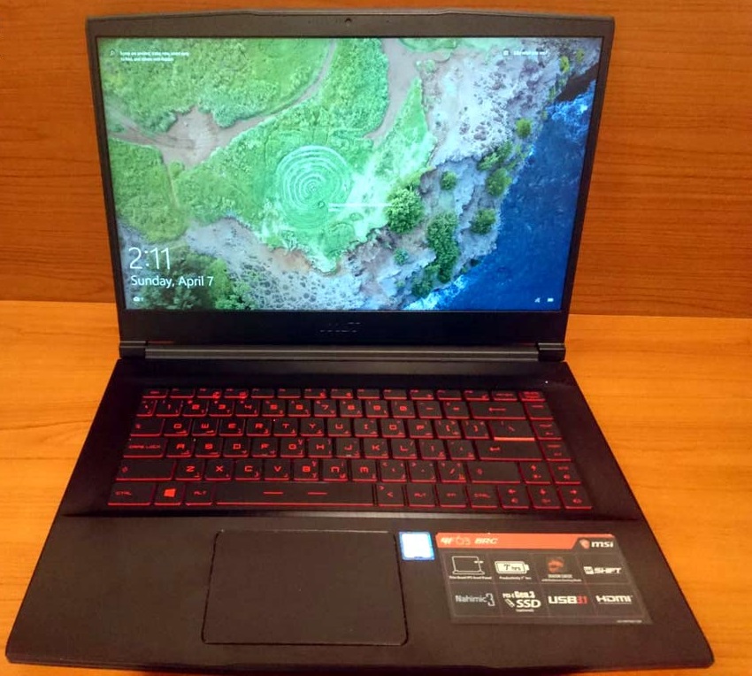 لابتوب MSI GF63 اخو الجديد للبيع, MSI GF63 laptop for sale  